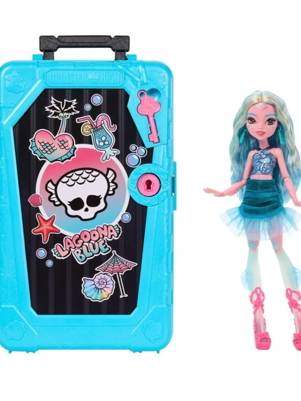 Monster High NIB Skulltimate Secrets Lagoona Blue
